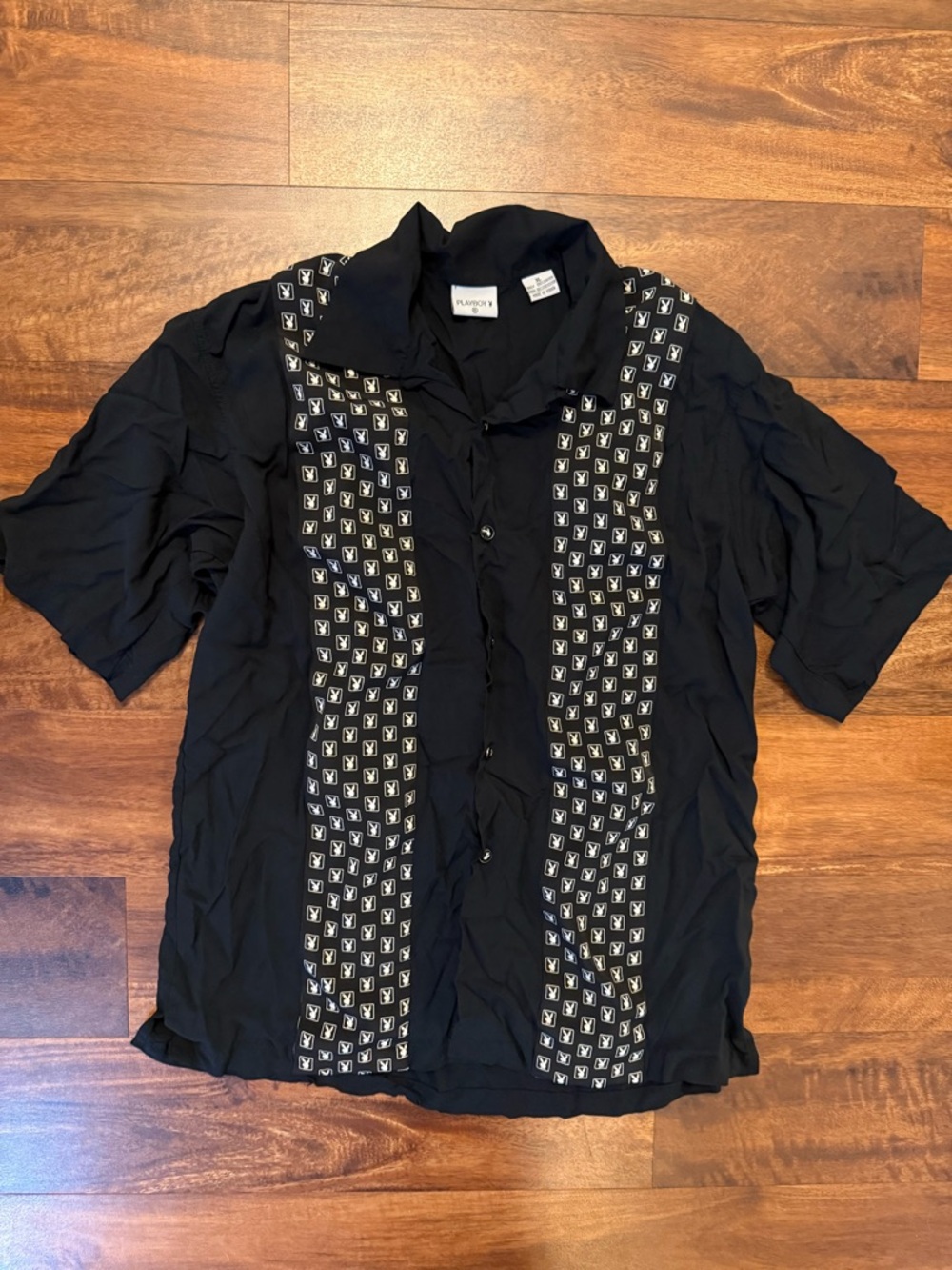 Vintage 80s/90s Playboy bowling shirt